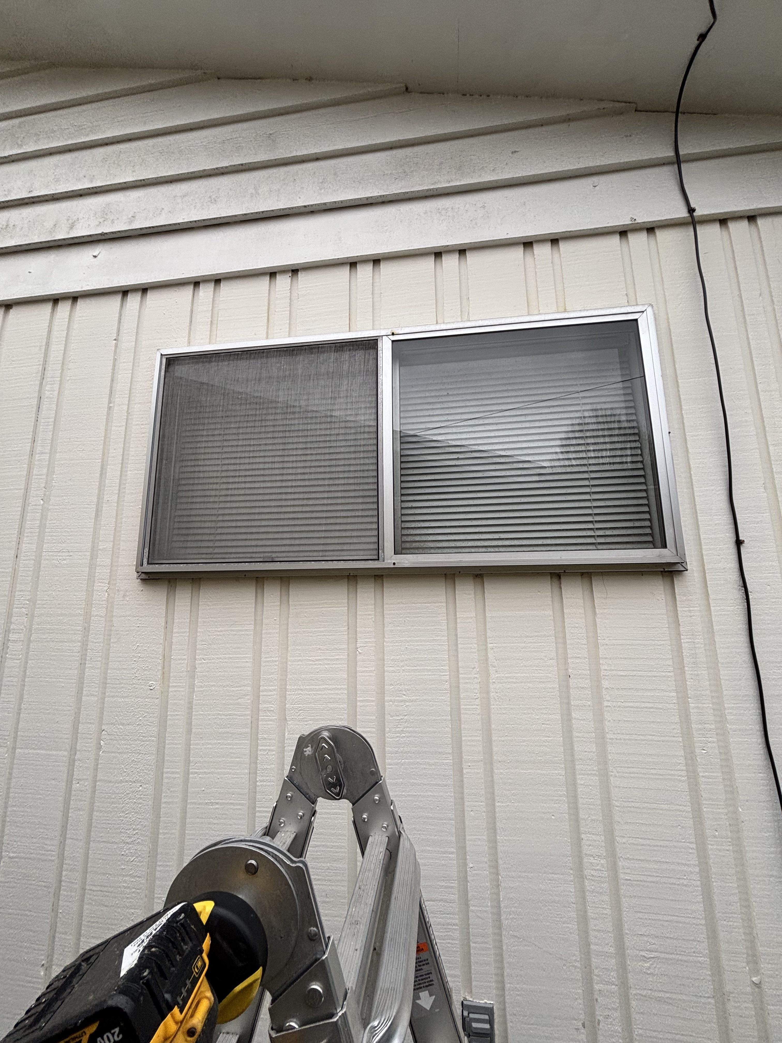 Professional window replacement - before